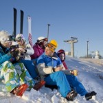 Sol, snø og gratis hamburgere på Tryvann Sol, snø og gratis hamburgere på Tryvann